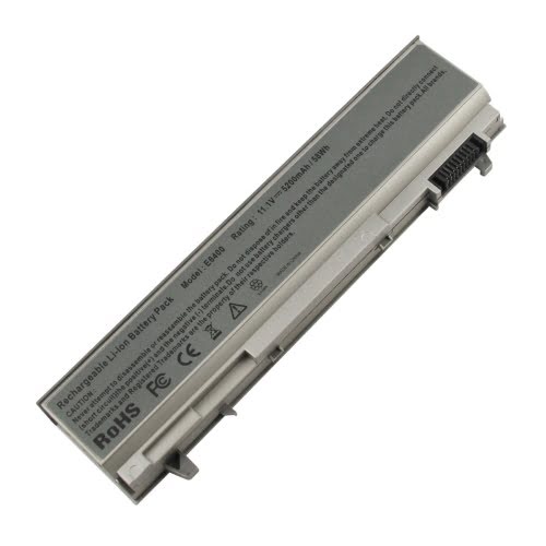 0GU715, 0H1391 replacement Laptop Battery for Dell Latitude E6400, Latitude E6410, 6 cells, 11.1 V, 5200 Mah