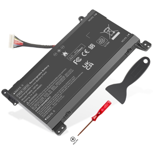922752-421, 922753-421 replacement Laptop Battery for HP 17-ab080nz, 17-w219nf, CompatibleV, 86wh, 8 cells
