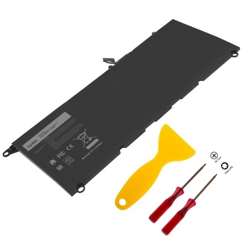 90V7W, JD25G replacement Laptop Battery for Dell P54G, P54G001, 7.4V, 52wh, 2 cells