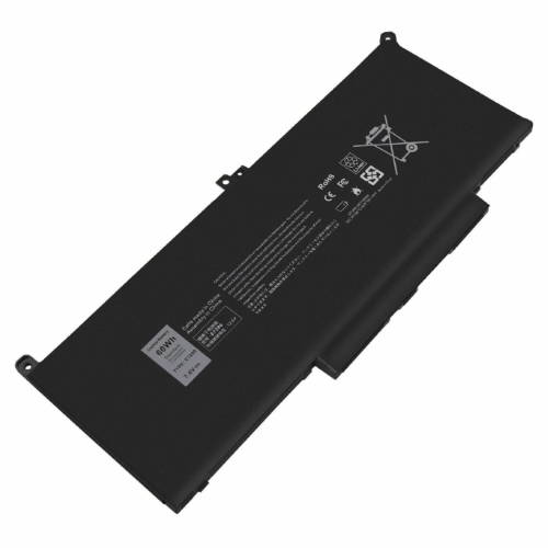 0DM3WC, 2X39G replacement Laptop Battery for Dell Latitude 12 7000, Latitude 12 7280, 60 Wh, 6 cells, 7.6 V