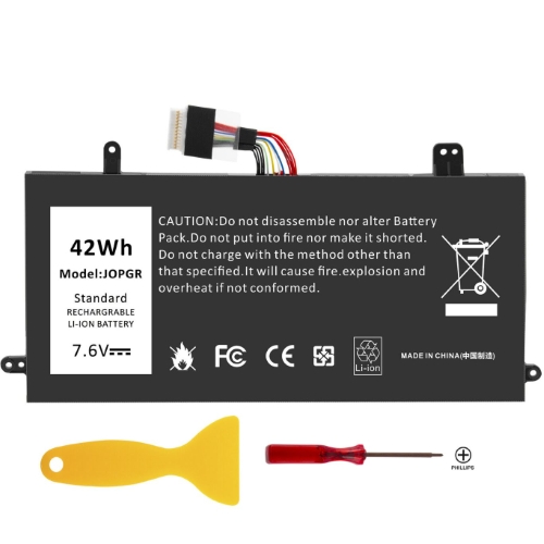 0FTH6F, 0RDYCT replacement Laptop Battery for Dell Latitude 5285, Latitude 5290 2-in-1 Series, 7.6V, 42wh, 2 cells