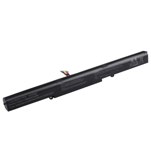 A41Lk9H, A41N1501 replacement Laptop Battery for Asus AGL752JW, GL752VL, 4 cells, 14.8V, 33wh