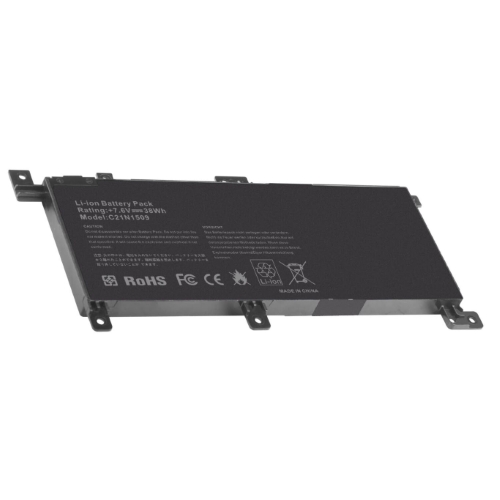 0B200-01750000, C21N1509 replacement Laptop Battery for Asus Notebook A556, Notebook A556U, 4 cells, 7.6V, 38wh