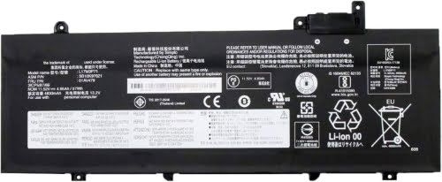 01AV478, 01AV479 replacement Laptop Battery for Lenovo ThinkPad T480s, ThinkPad T480s 6HK, 57wh, 3 cells, 11.58v