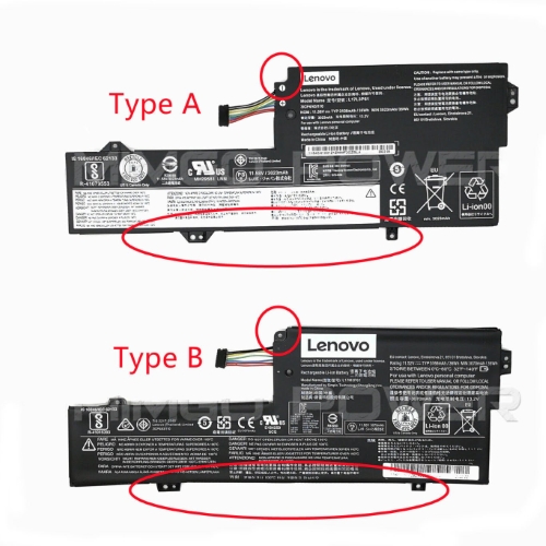 5B10N87357, 5B10N87358 replacement Laptop Battery for Lenovo 320S-13IKB-Type 81AK-Model 81AK009PTA, 7000-13, 11.52v / 11.52v, 36wh, 3 cells