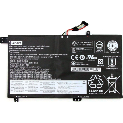 5B10T09088, 5B10W67275 replacement Laptop Battery for Lenovo IdeaPad S540, Ideapad S540 15, 15.12v / 15.2v, 70wh, 4 cells