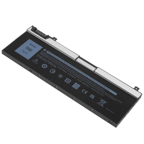 0H6K6V, 0RY3F9 replacement Laptop Battery for Dell Precision 7330, Precision 7530, 7.6V, 64wh, 4 cells