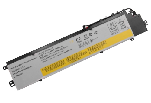 121500248, L13C4P01 replacement Laptop Battery for Lenovo Erazer Y40-59423030, Erazer Y40-59423035, 6600mah / 48wh, 4 cells, 7.4V