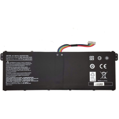 4ICP5/57/80, AC14B13J replacement Laptop Battery for Acer Aspire E3-111, Aspire E3-112, 11.4v, 3220mah / 36wh