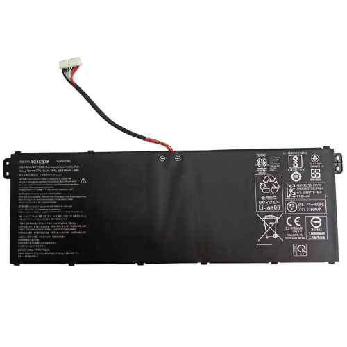 AC16B7K, AC16B8K replacement Laptop Battery for Acer Aspire V5-572, Aspire V5-573, 7.6V, 48wh