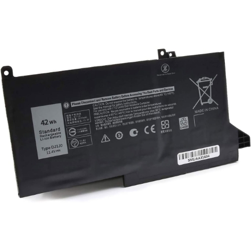 0NF0H, DJ1J0 replacement Laptop Battery for Dell 451-BBZL, Latitude 12 (7280-K8X0T), 42wh, 11.4v