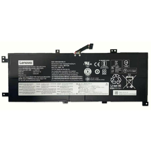 02DL030, 02DL031 replacement Laptop Battery for Lenovo L13 Yoga-20R5001XAU, L13 Yoga-20R5001YAU, 15.36v, 46wh, 4 cells