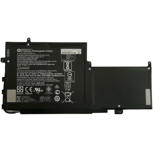 831532-421, 831532-422 replacement Laptop Battery for HP Gaming Pavilion 15-dk0001ne, Gaming Pavilion 15-dk0003nq, 11.55v, 5680mah / 65wh