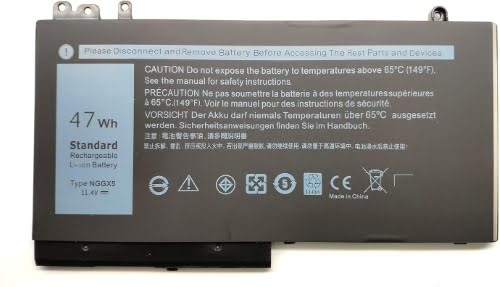 05TFCY, 0JY8D6 replacement Laptop Battery for Dell Latitude E5250, Latitude E5270, 11.4v, 47wh