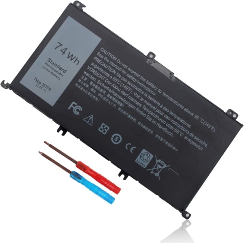 357F9, 71JF4 replacement Laptop Battery for Dell INS15PD-1548B, INS15PD-1548R, 11.1V, 74wh