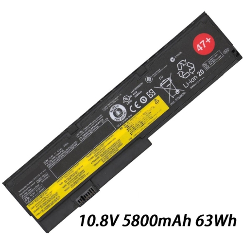 42T4535, 42T4539 replacement Laptop Battery for Lenovo ThinkPad X200, ThinkPad X200 7454, 6 cells, 10.8V, 63wh