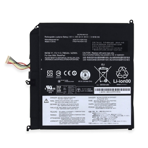 45N1102, 45N1103 replacement Laptop Battery for Lenovo 36971A1, M/T 3701, 11.1V, 42wh