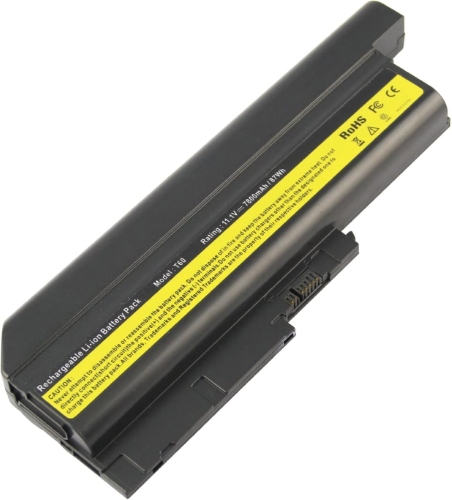 40Y6797, 40Y6798 replacement Laptop Battery for Lenovo ThinkPad R500, ThinkPad R60, 6600mAh, 9 cells, 10.8V