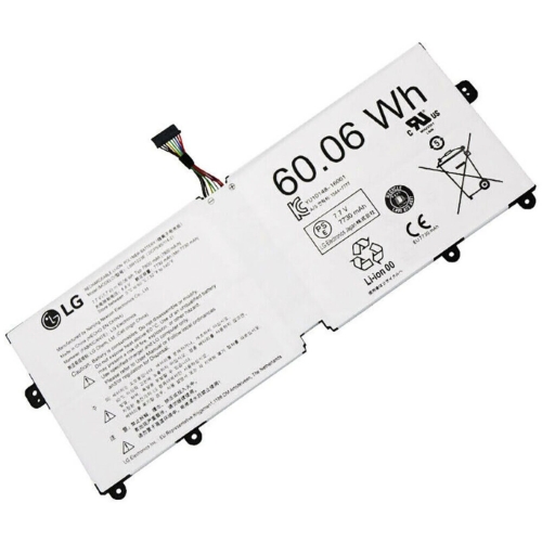 2ICP5/45/114-2, LBR1223E replacement Laptop Battery for LG Gram 13Z970, Gram 14Z970, 4 cells, 7.7v, 7800mAh / 60.06Wh