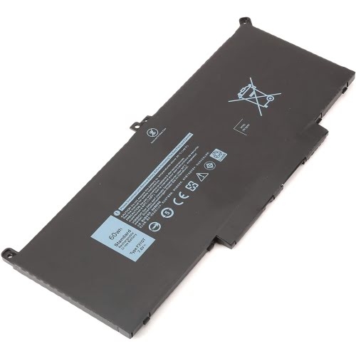 0F3YGT, 2X39G replacement Laptop Battery for Dell CTOL7480-D1506CN, CTOL7480-D1706CN, 60wh, 7.6V