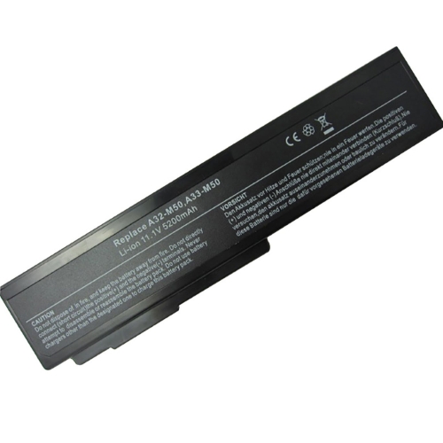 07G016C71875, 07G016WC1865 replacement Laptop Battery for Asus G50, G50E, 6 cells, 11.1V, 4400mAh