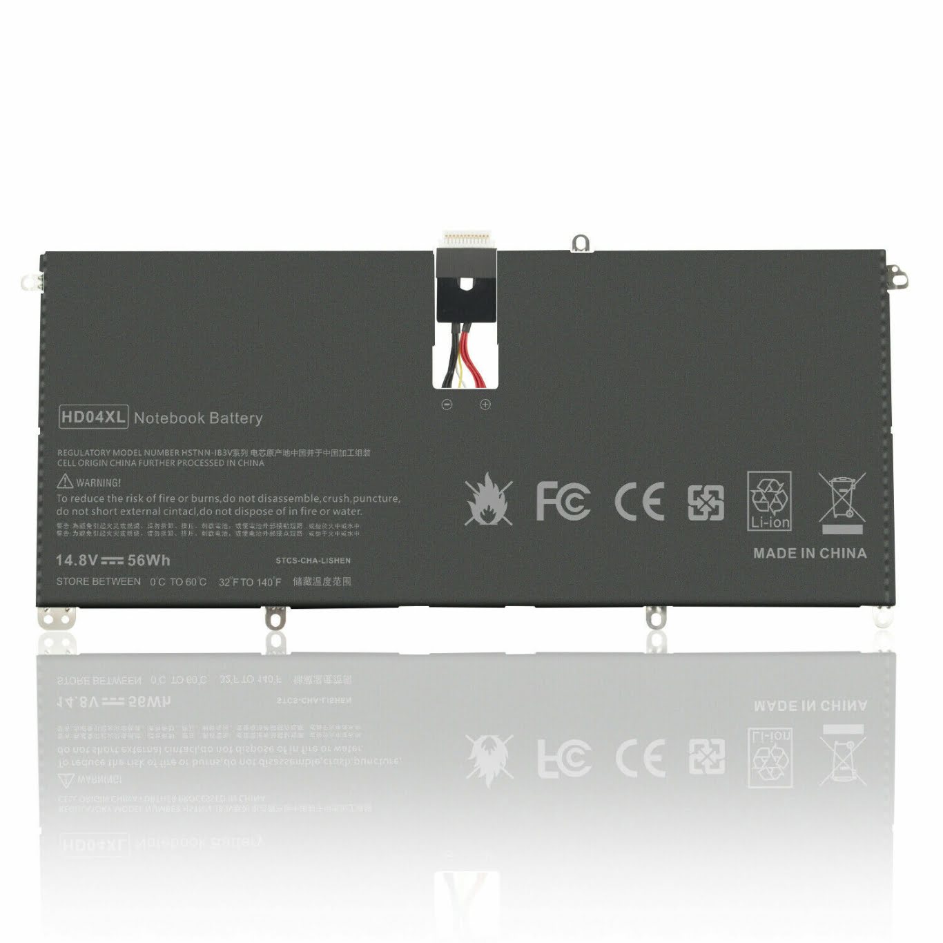 685866-171, 685866-1B1 replacement Laptop Battery for HP Envy Spectre XT 13 Series, Envy Spectre XT 13-2000eg, 4 cells, 14.8 V, 56wh