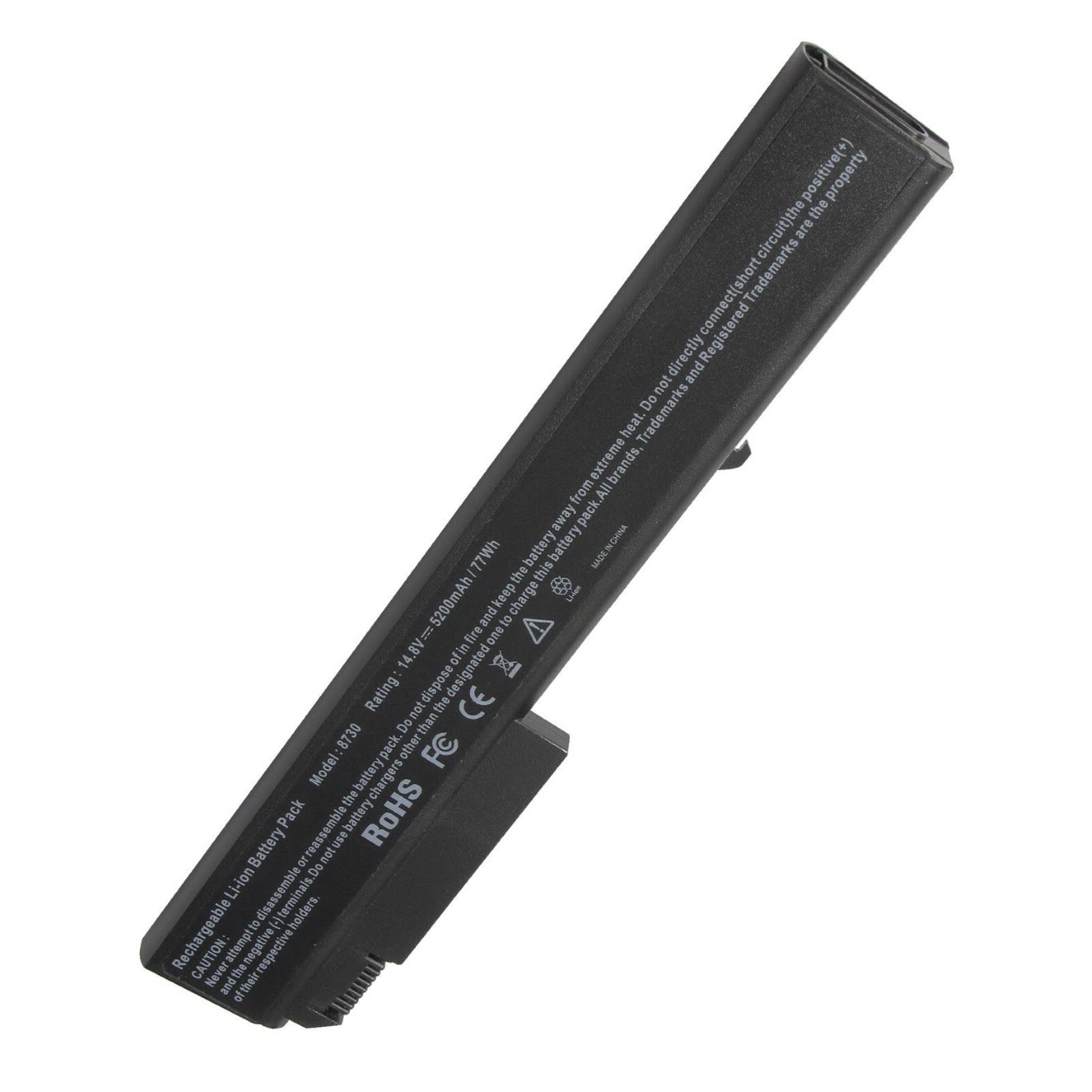 458274-421, 484788-001 replacement Laptop Battery for HP EliteBook 30p, EliteBook 8530p, 5200 Mah, 8 cells, 14.8 V