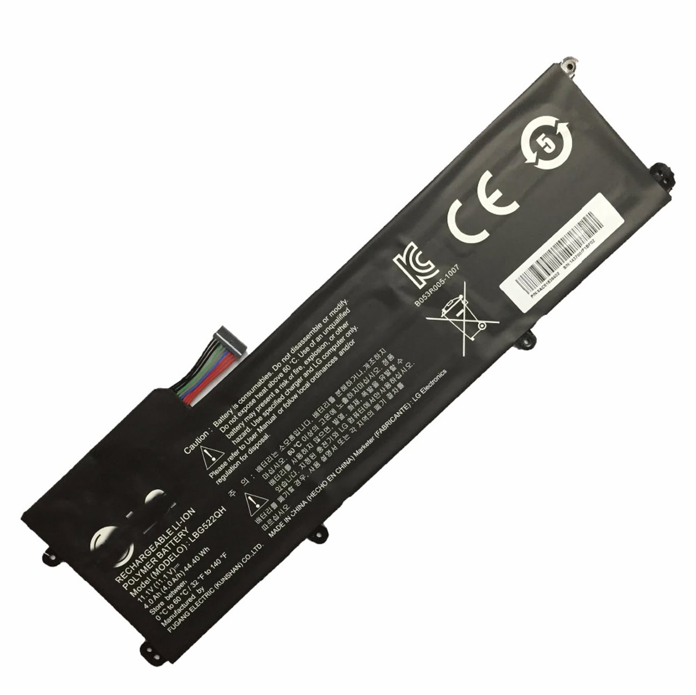 LBG522QH replacement Laptop Battery for LG Z360, Z360-GH60K, 11.1V, 4.0ah / 44.4wh