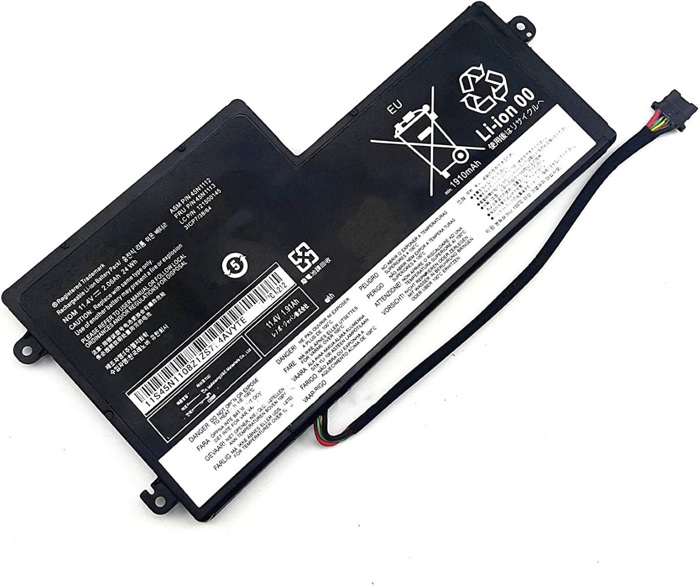 31CP7/38/64, 31CP7/38/65 replacement Laptop Battery for Lenovo Thinkpad T440, ThinkPad T440S, 3 cells, 11.1v Or 11.4v, 24wh