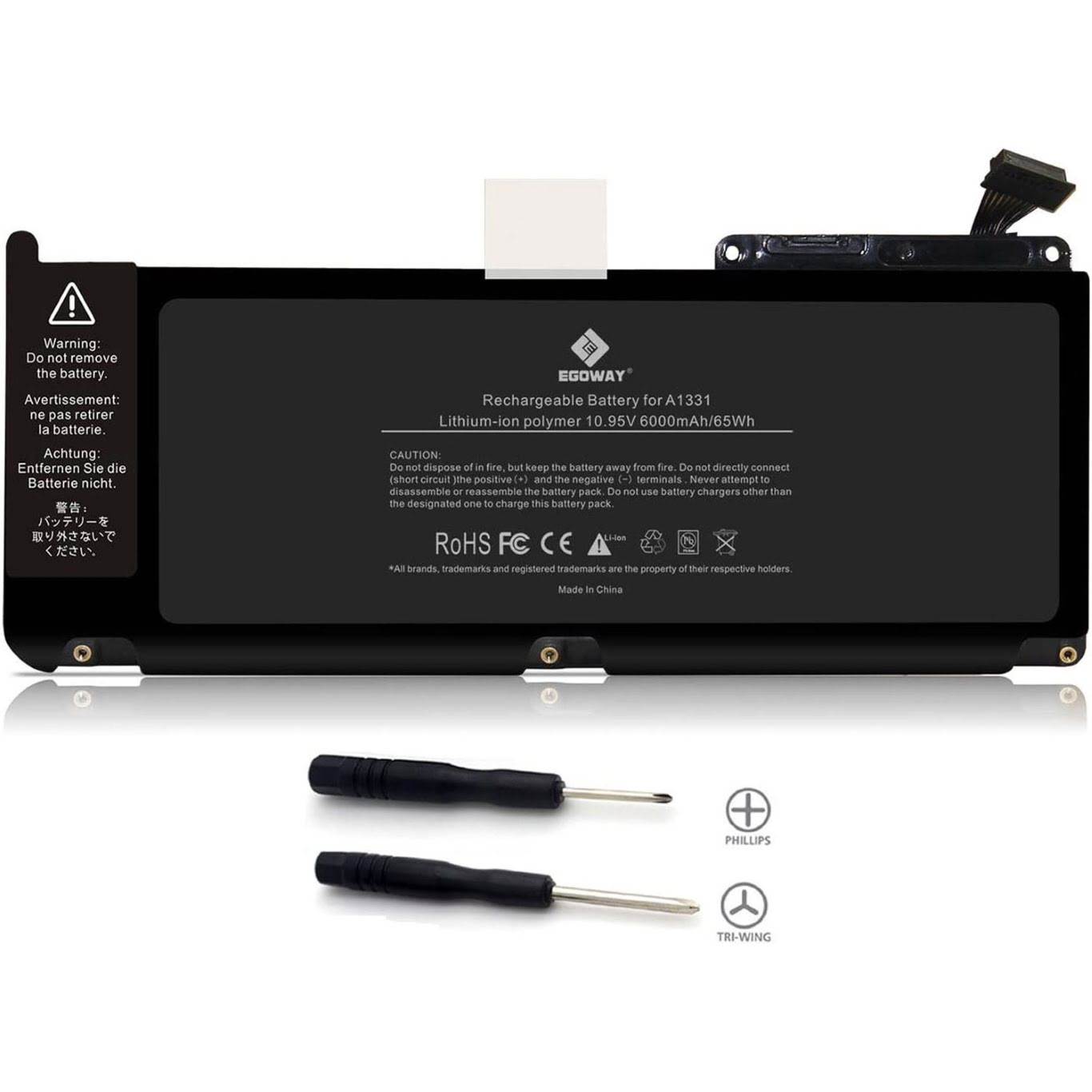 020-6580-A, 020-6582-A replacement Laptop Battery for Apple MacBook 13 , MacBook Air, 10.95v, 63.5wh