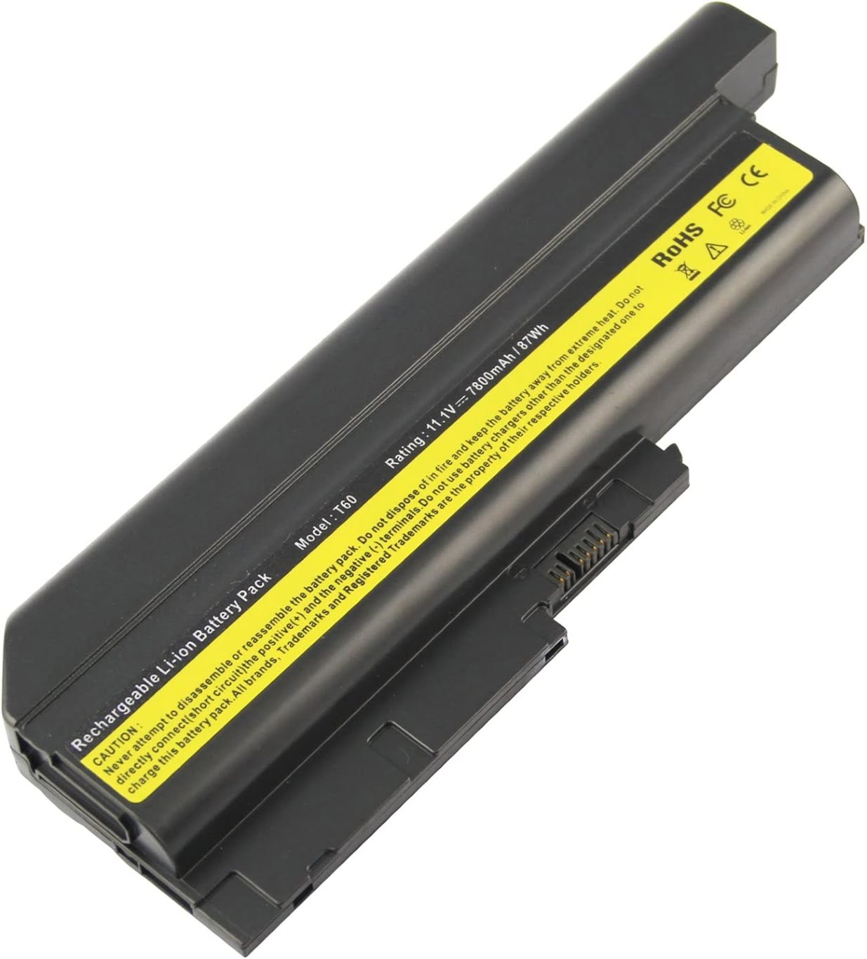 Lenovo 40y6797, 42t5233 Laptop Battery For Thinkpad R60, Thinkpad R60e replacement