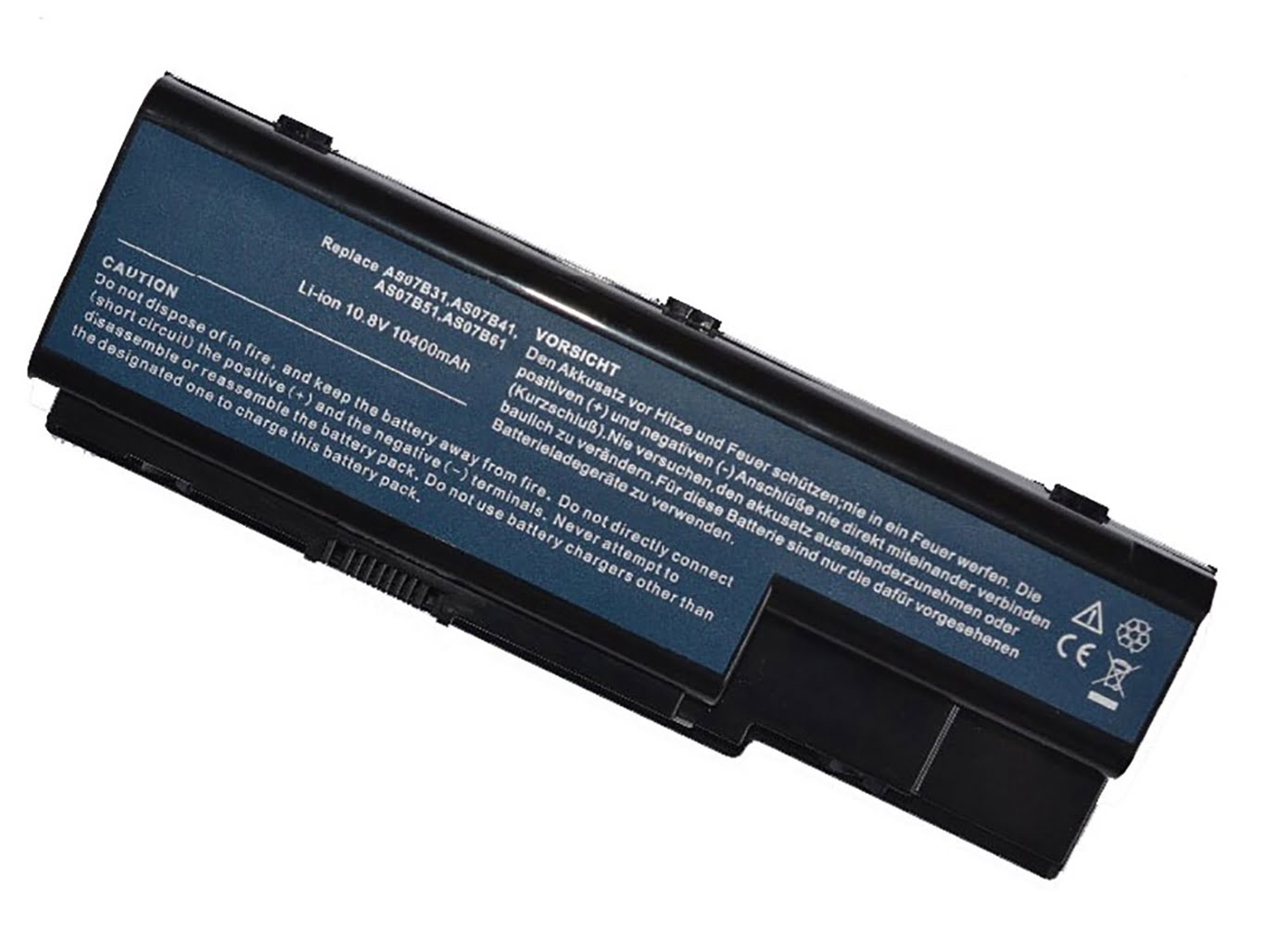 AK.006BT.019, AS07B31 replacement Laptop Battery for Acer Aspire 5220, Aspire 5230, 8800mAh, 12 cells, 10.8V
