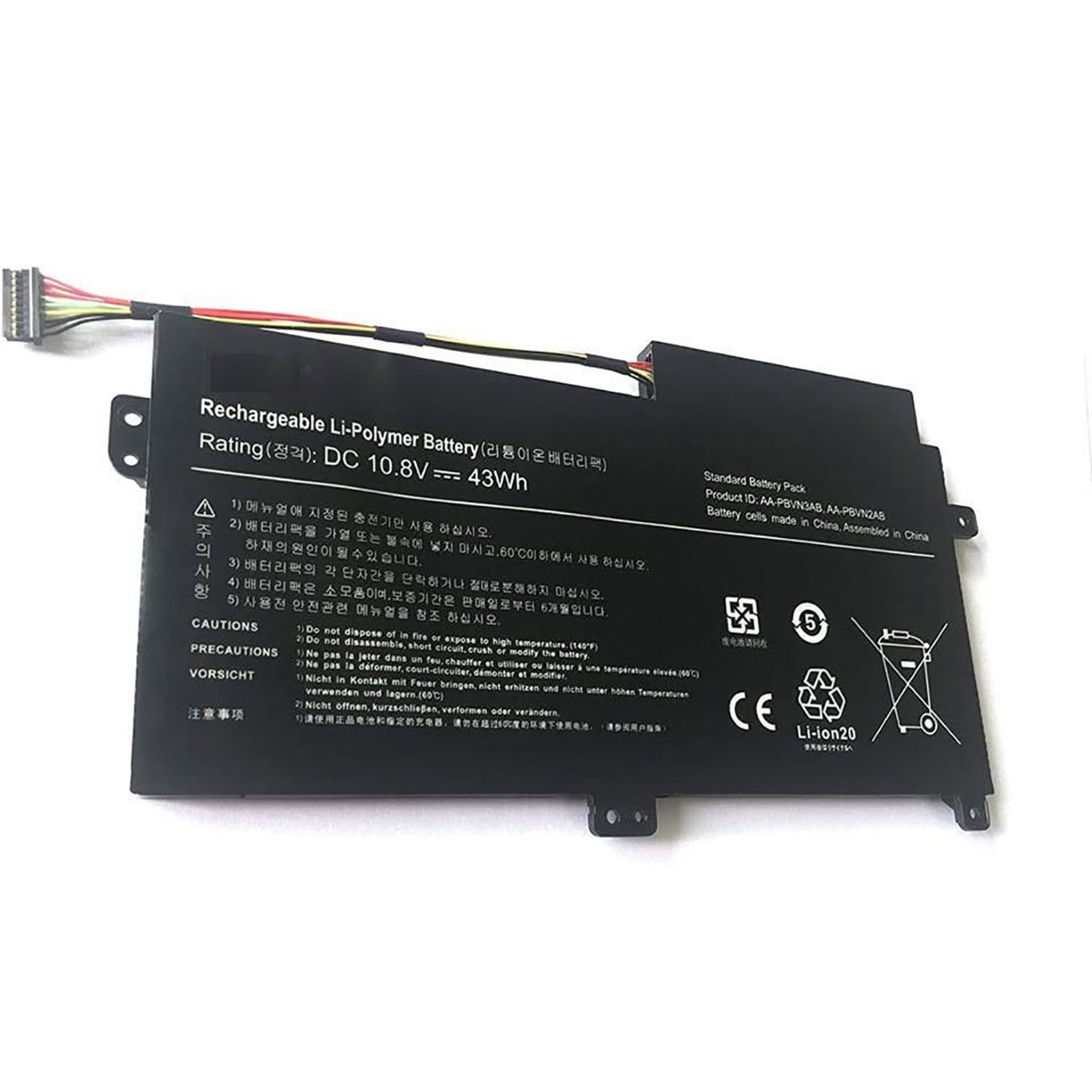 Samsung Aa-pbvn3ab, Ba43-00358a Laptop Battery For Ativ Book 4 450r4v, Ativ Book 4 450r5v replacement