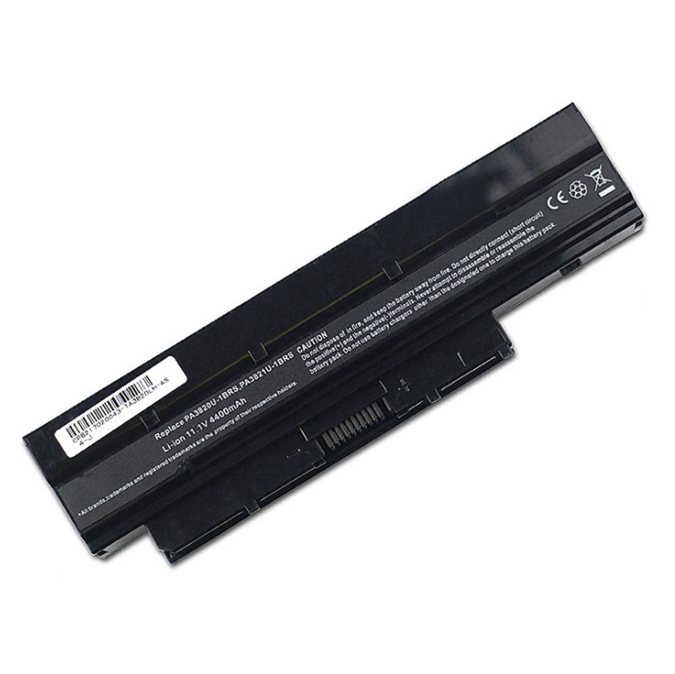 PA3820U-1BRS, PA3821U-1BRS replacement Laptop Battery for Toshiba DynaBook MX/34MBL, DynaBook MX/34MRD, 6 cells, 10.8V, 4400mAh