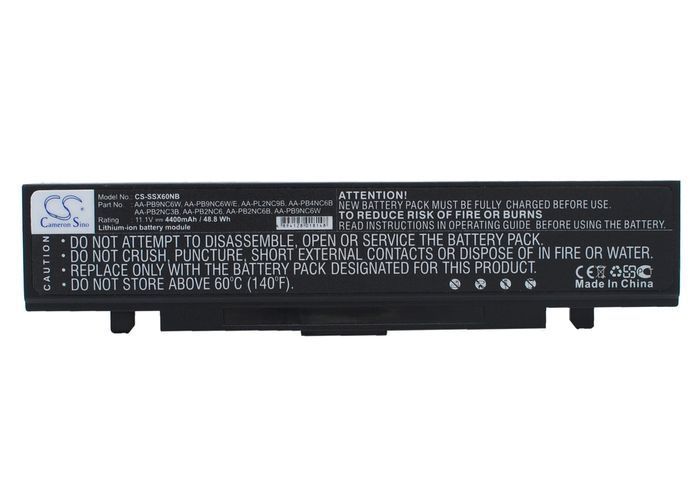 Samsung AA-PB2NC3B,  AA-PB2NC6 Laptop Batery for M60 Aura T5450 Chartiz,  M60 Aura T7500 Calipa