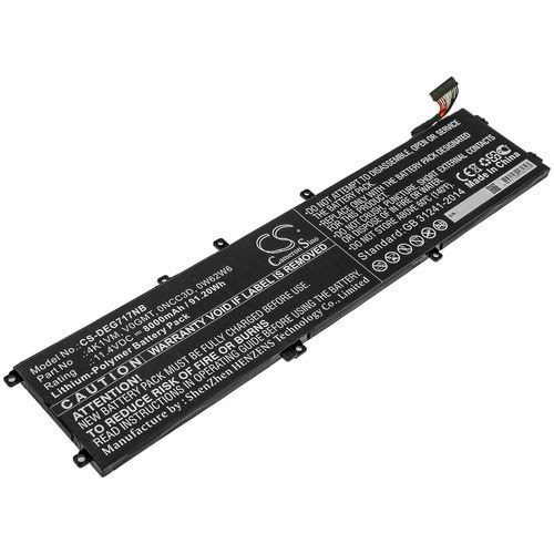 Dell 0NCC3D,  0W62W6 Laptop Batery for G7 17 7700