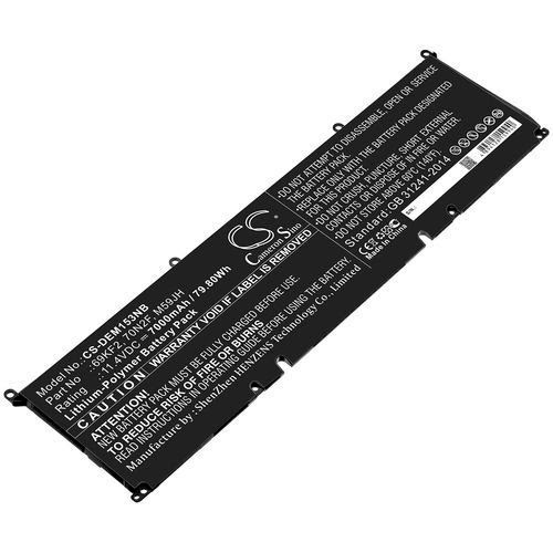 Dell 69KF2,  70N2F Laptop Batery for Alienware M15 2020 ALW15M-5758,  Alienware M15 R3