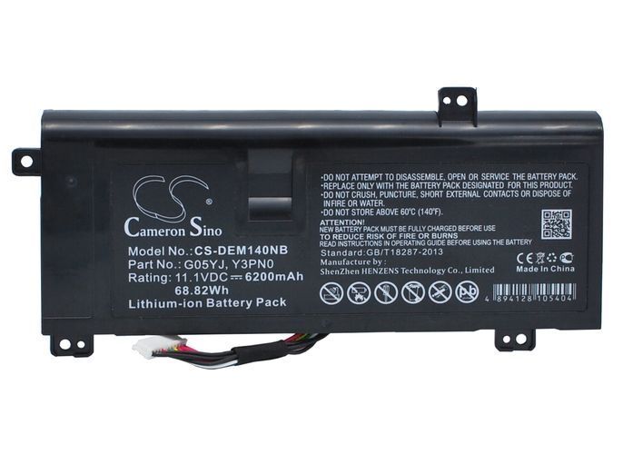 Dell 08X70T,  0G05YJ Laptop Batery for Alienware 14,  Alienware 14(Mid 2013)