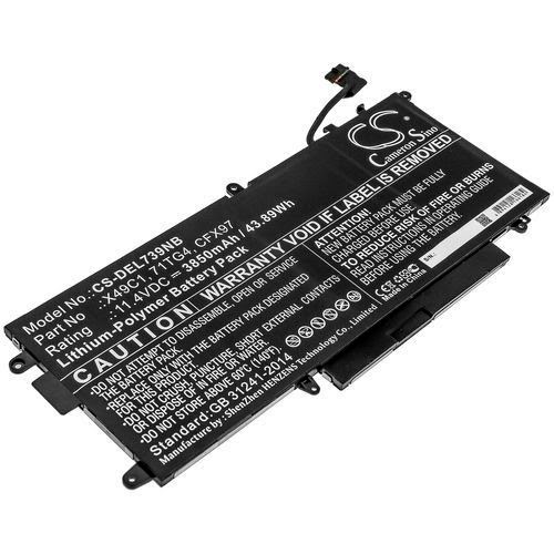 Dell 71TG4,  CFX97 Laptop Batery for Latitude 5289 2-in-1,  Latitude 7390 2-in-1