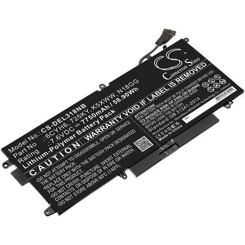 Dell 6CYH6,  725KY Laptop Batery for Latitude 12 5289,  Latitude 5289
