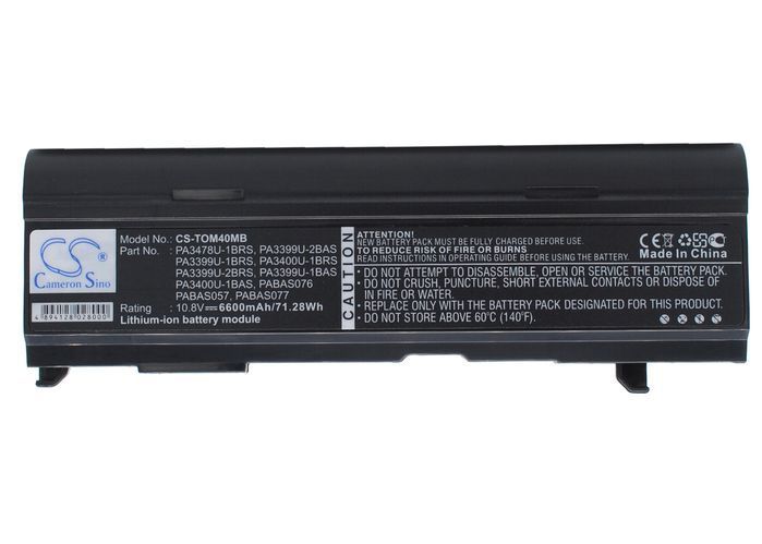 Toshiba PA3399U-1BAS,  PA3399U-1BRS Laptop Batery for Dynabook CX/45A,  Dynabook CX/47A