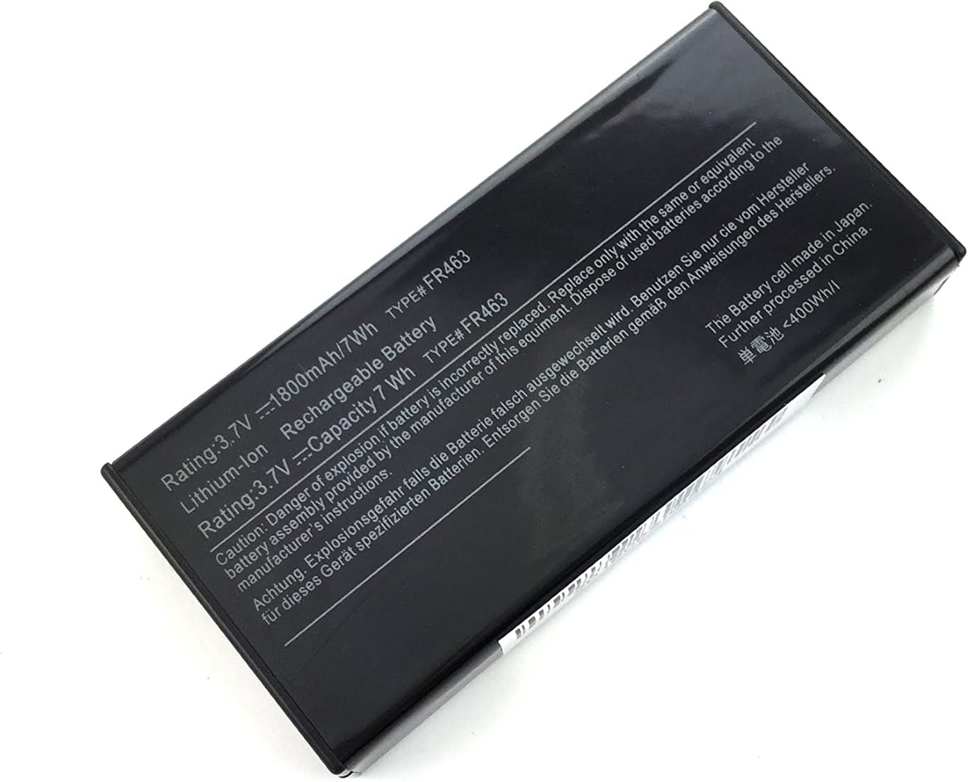0NU209, 0XJ547 replacement Laptop Battery for Dell Perc 5i, Perc 6i, 2 cells, 3.7v, 7Wh