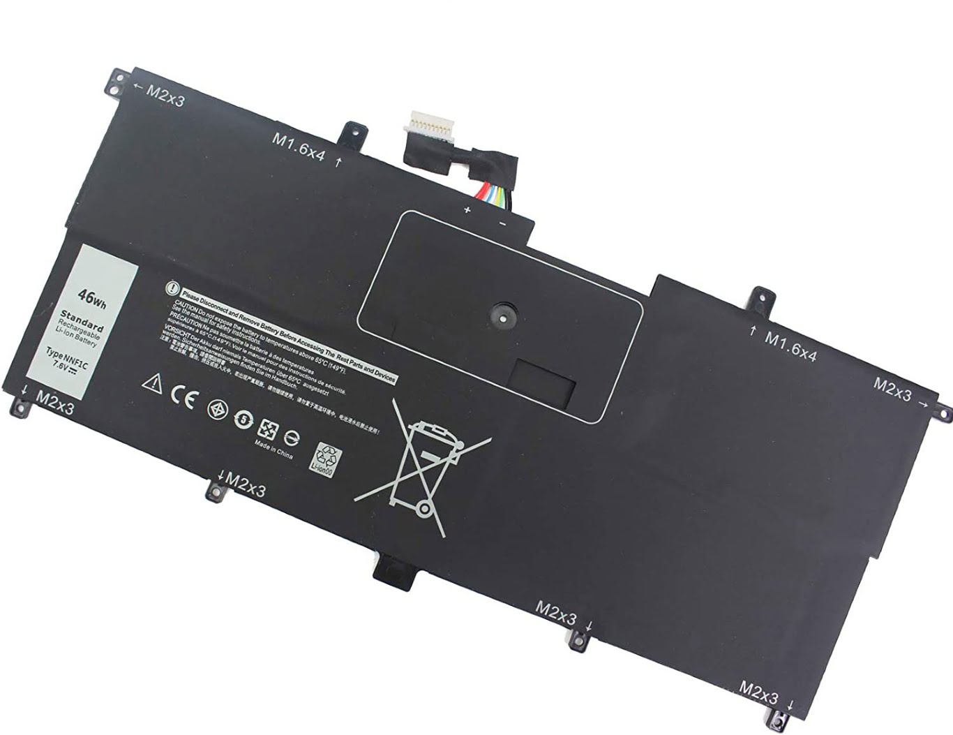 451-BBXR, HMPFH replacement Laptop Battery for Dell N003X9365-D1516FCN, N006X9365-D1726QCN, 7.6V, 46wh