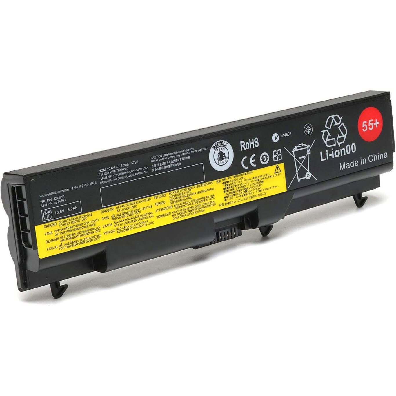 42T4708, 42T4709 replacement Laptop Battery for Lenovo ThinkPad E40, ThinkPad E50, 57wh, 6 cells, 10.8V